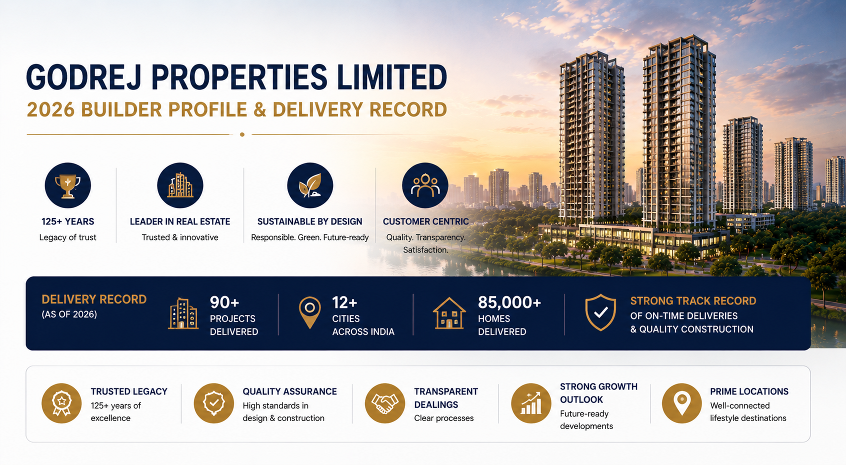Godrej Properties builder profile 2026