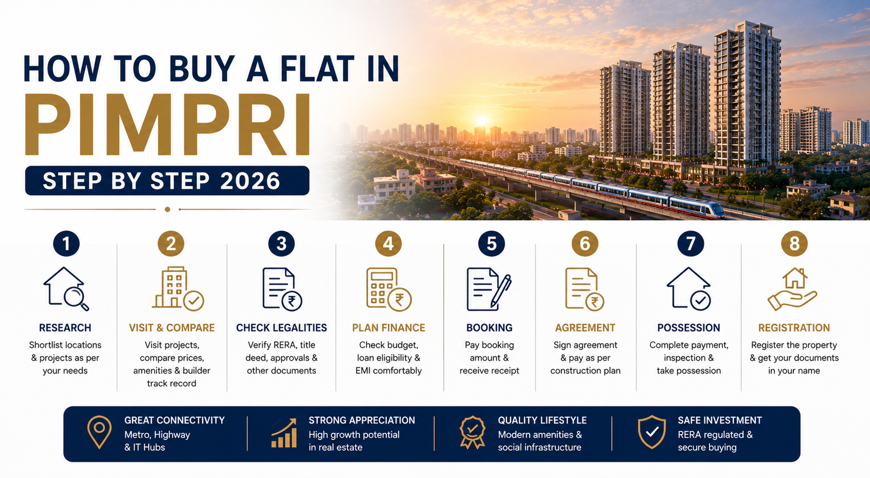 How to buy a flat in Pimpri