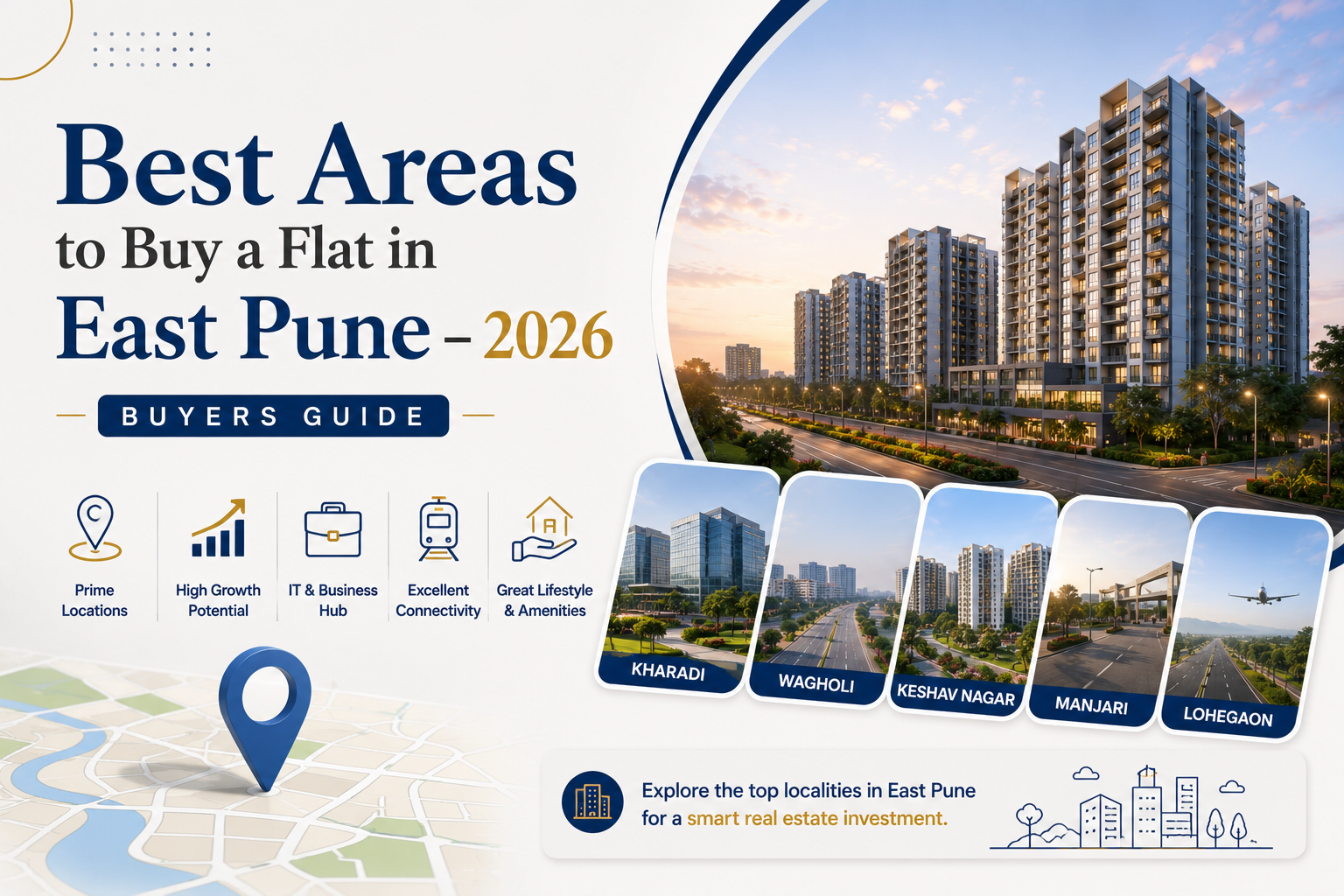 Best areas to buy in East Pune