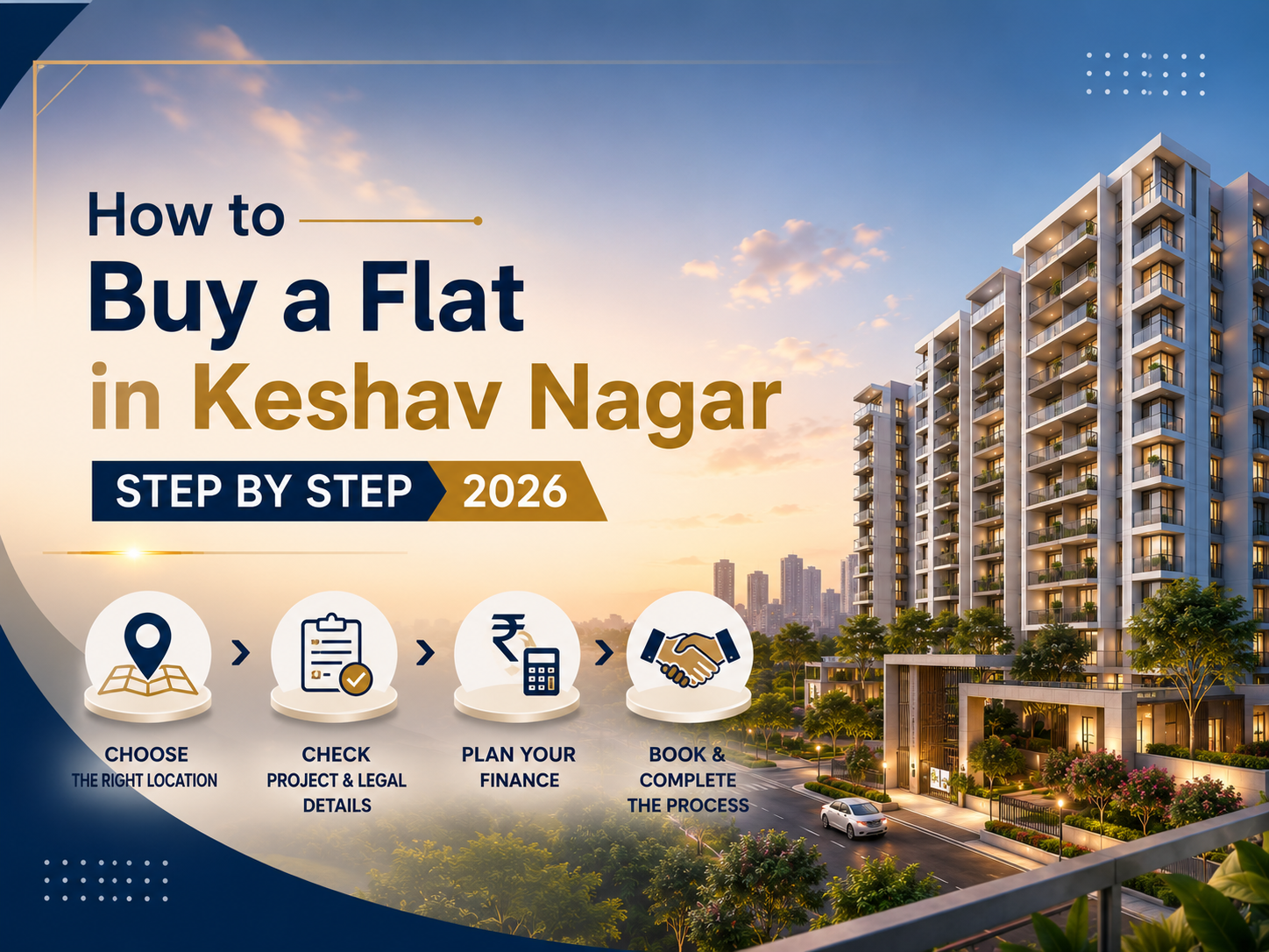 How to buy a flat in Keshav Nagar