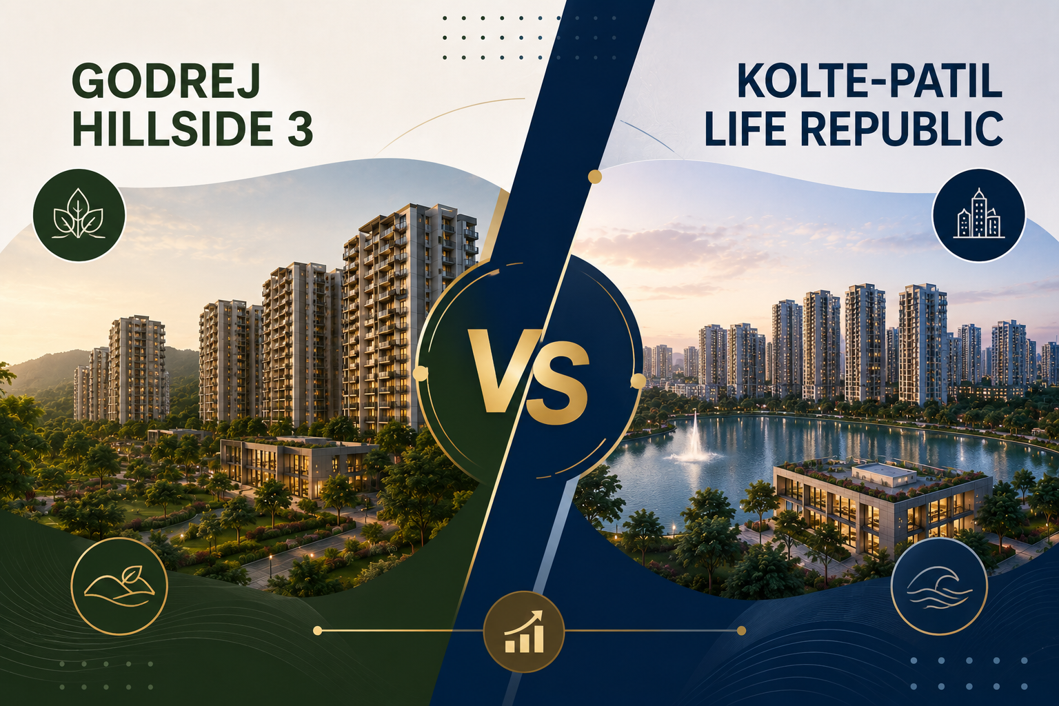 Real estate comparison: Godrej vs Kolte-Patil