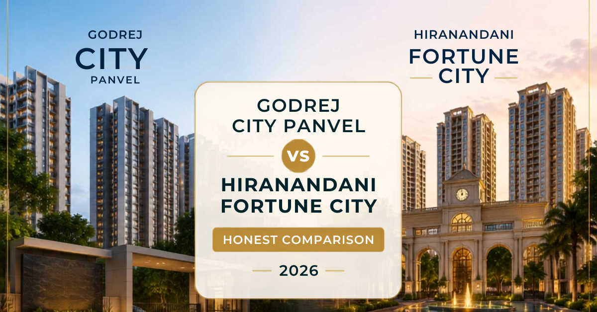 Godrej City Panvel vs Hiranandani Fortune City