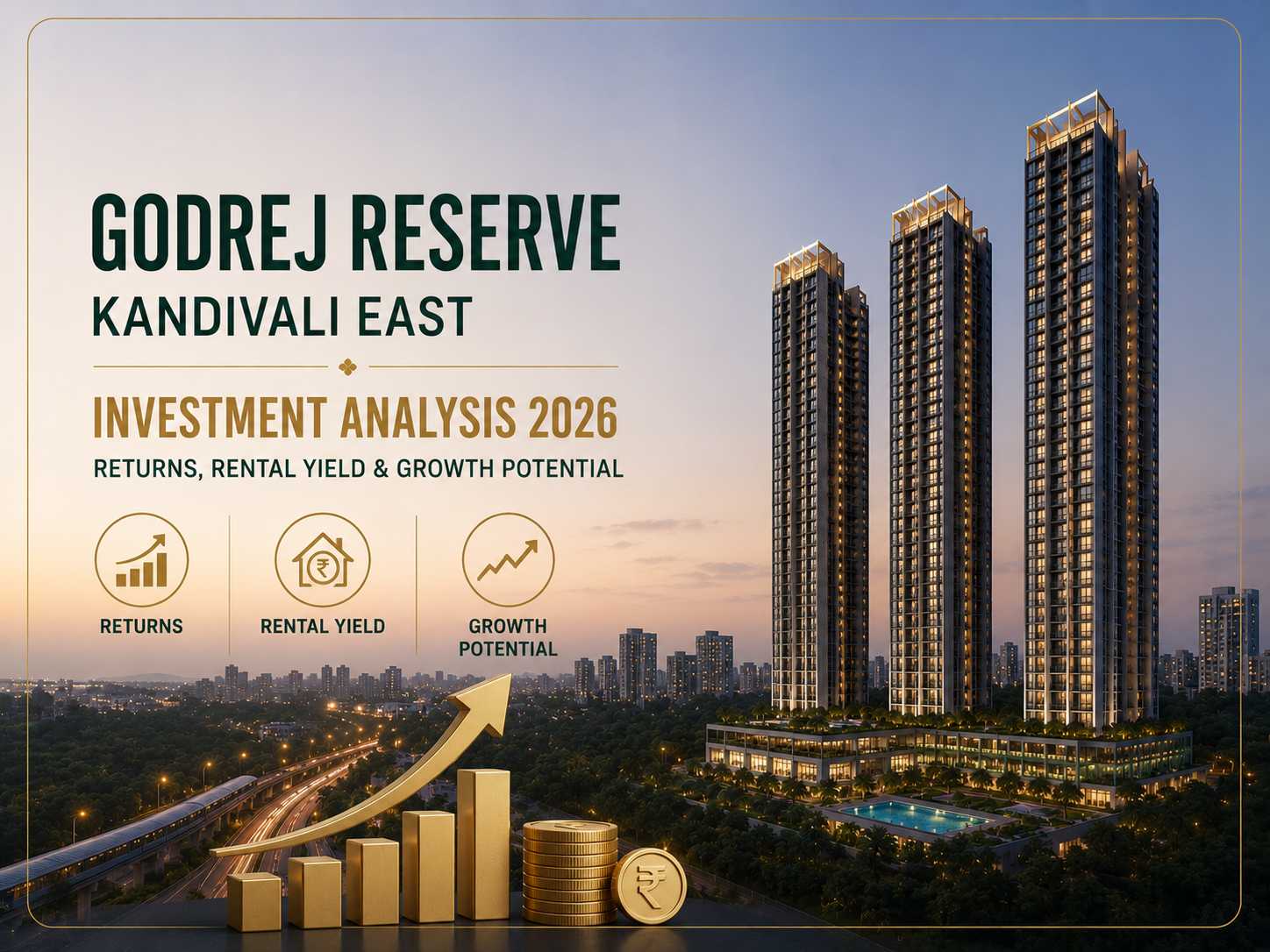 Godrej Reserve Kandivali East Investment Analysis 2026 - Returns, Rental Yield and Growth Potential