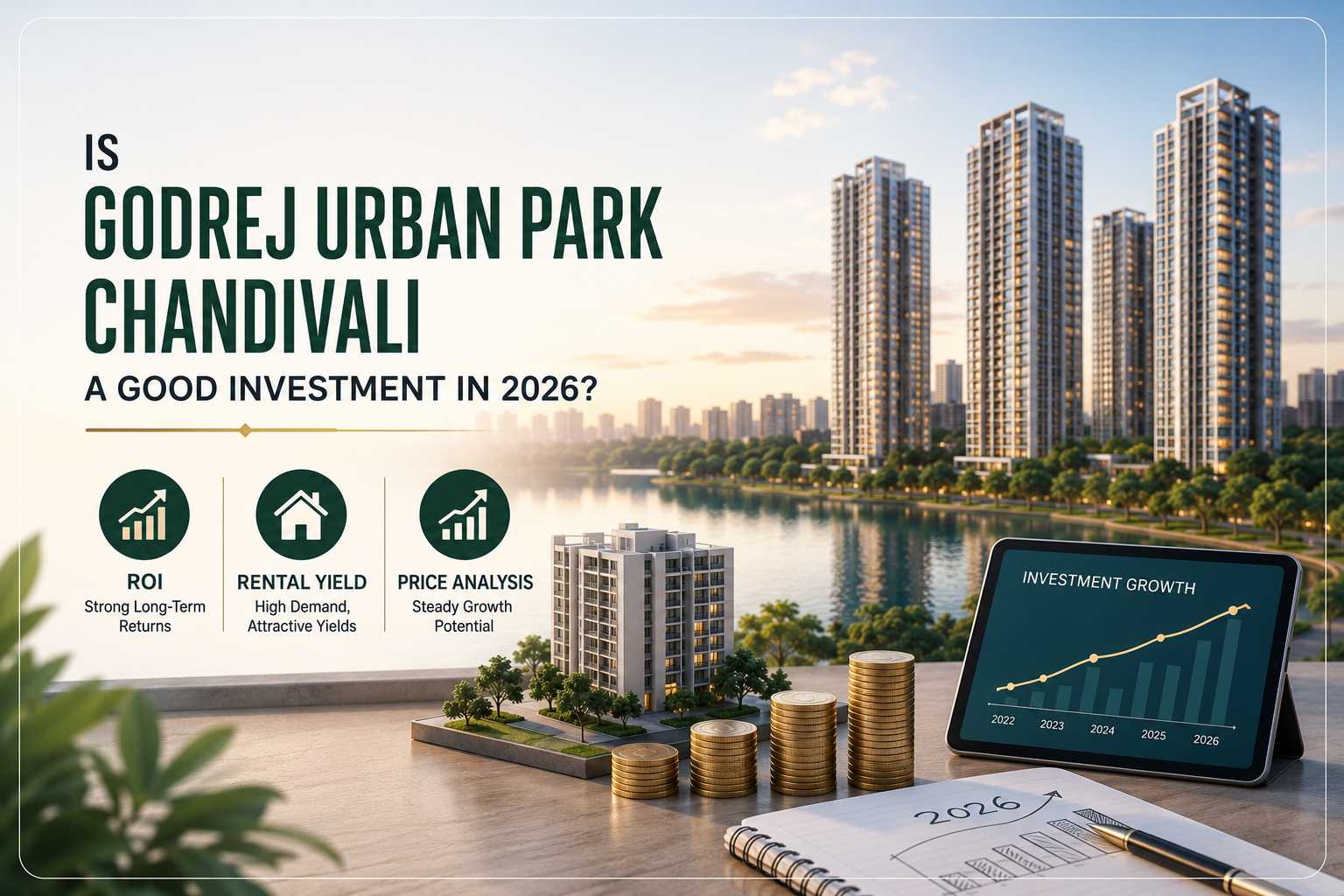 Is Godrej Urban Park Chandivali a Good Investment in 2026 – ROI, Rental Yield and Price Analysis