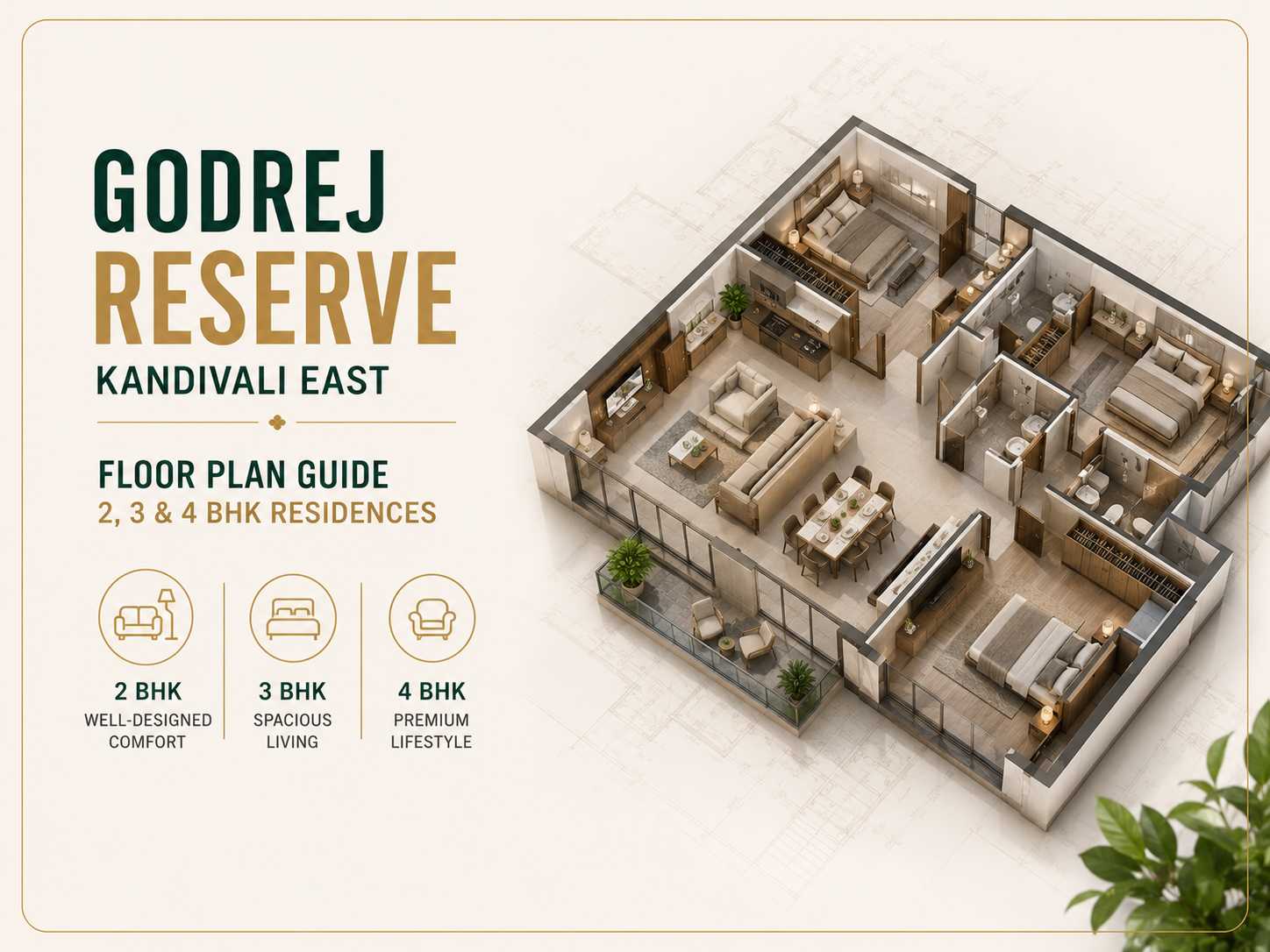 Godrej Reserve Kandivali East Floor Plan