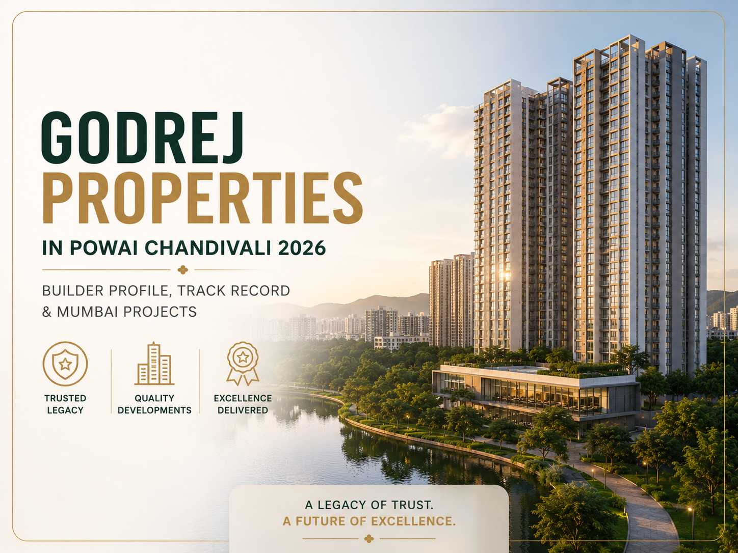 Godrej Properties in Powai Chandivali 2026 - Builder Profile, Track Record and Mumbai Projects