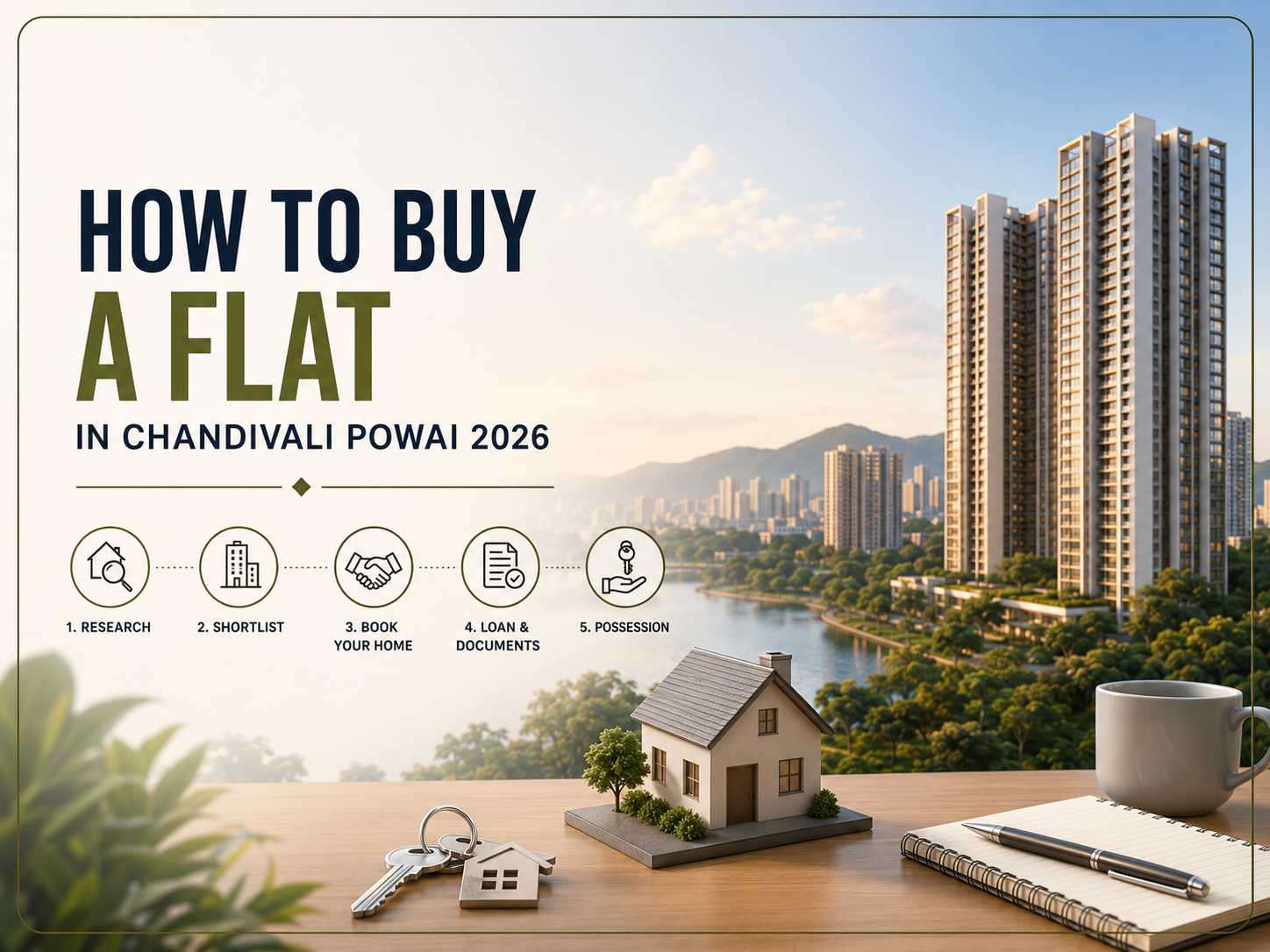 How to Buy a Flat in Chandivali Powai 2026 - Complete Step-by-Step Buyer Guide