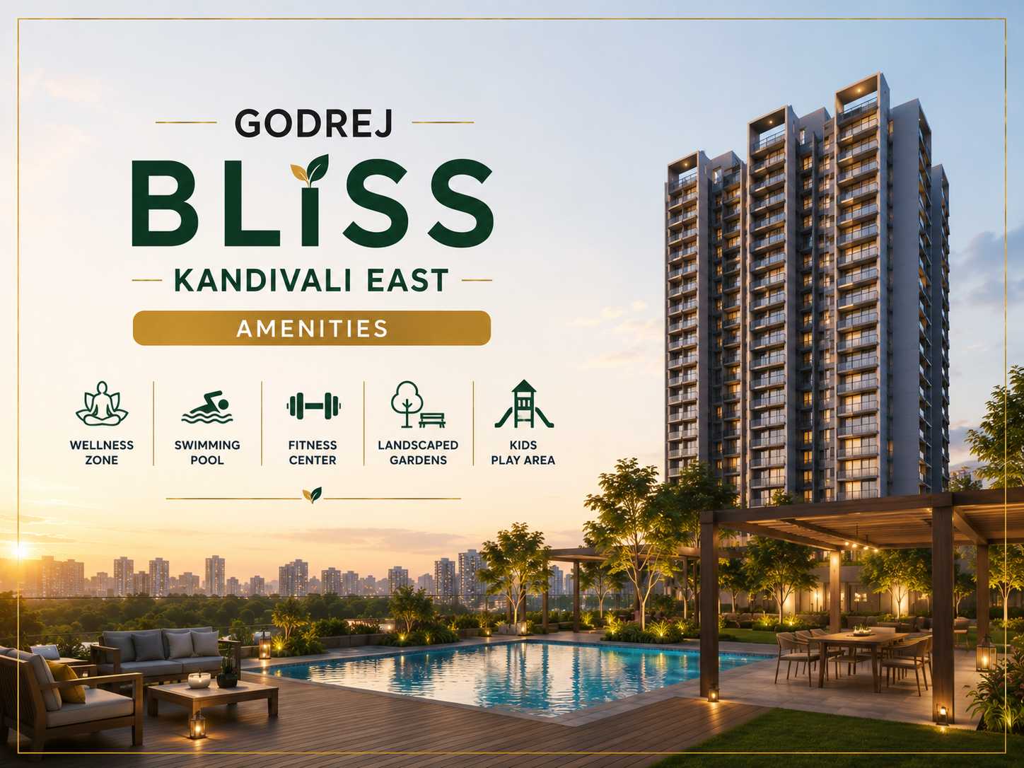 Godrej Bliss Kandivali East Amenities
