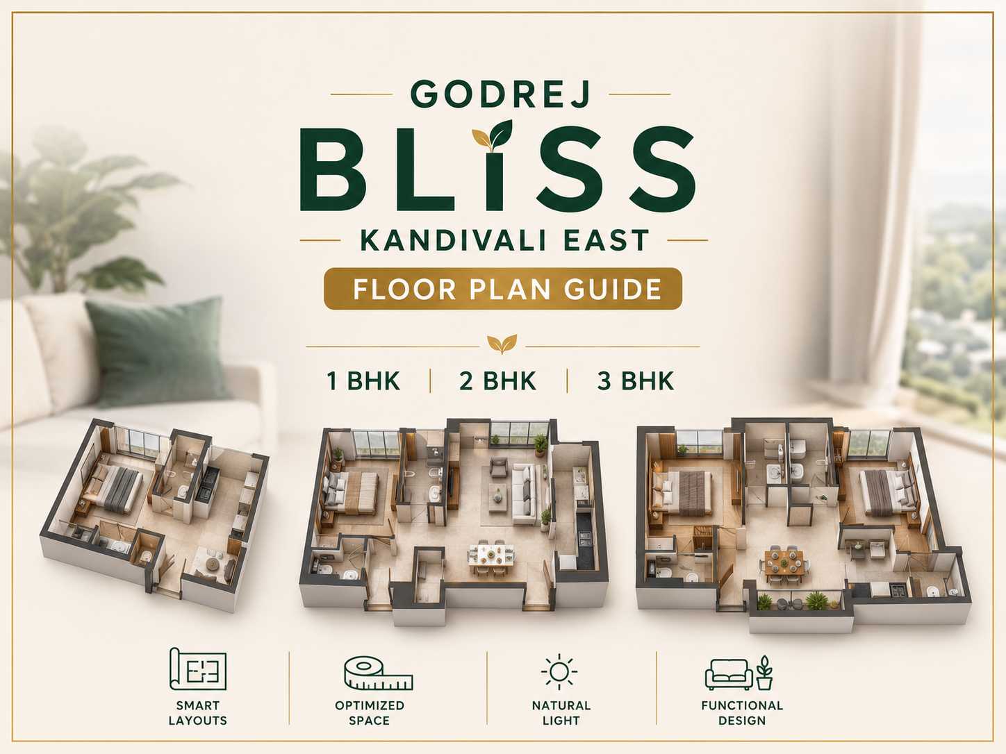 Godrej Bliss Kandivali East Floor Plan