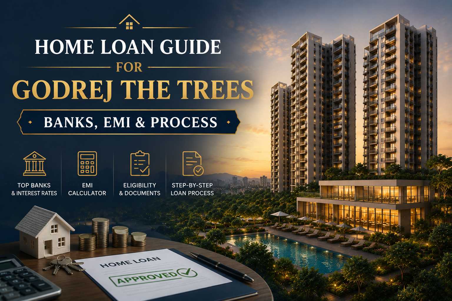 Home Loan for Godrej The Trees