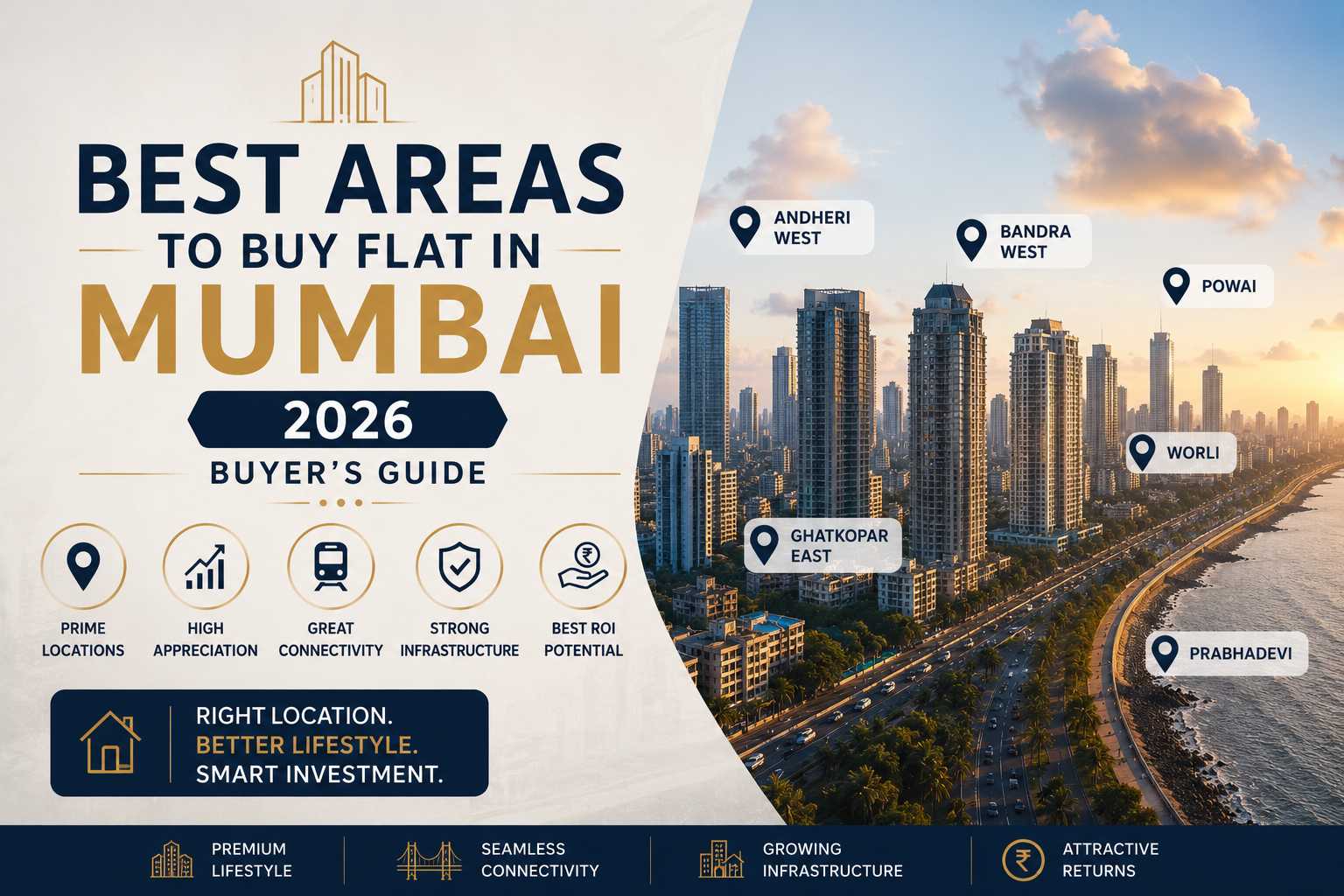 Best Areas to Buy Flat in Mumbai