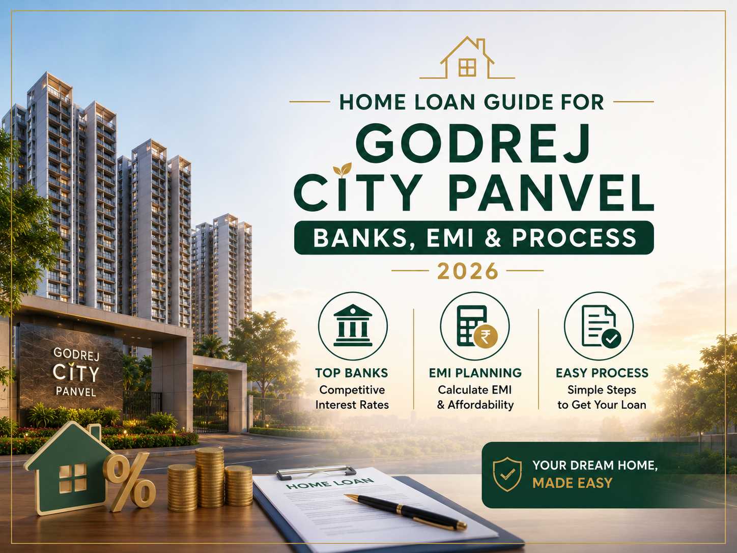 Home Loan Guide for Godrej City Panvel