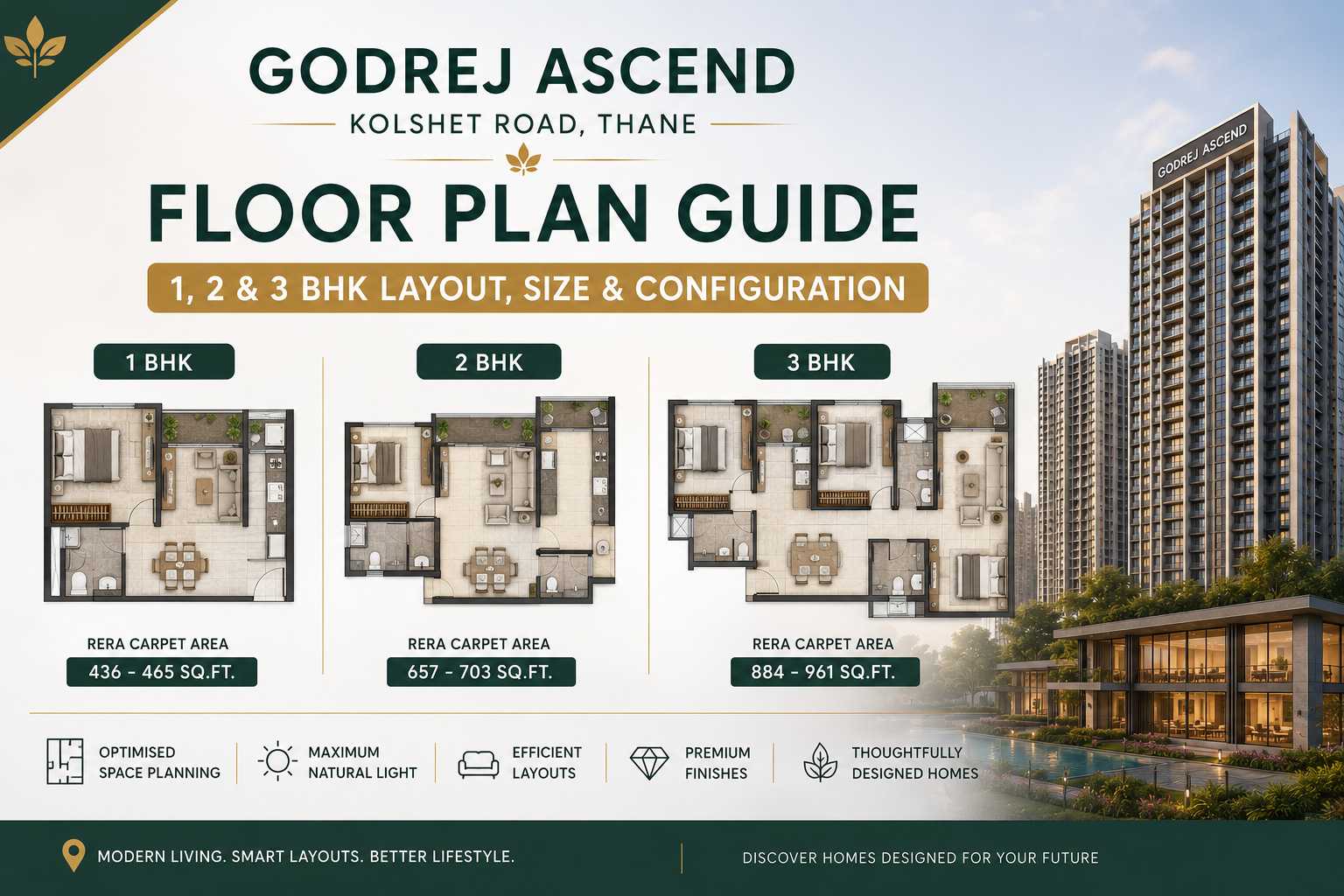 Godrej Ascend Kolshet Road Floor Plan
