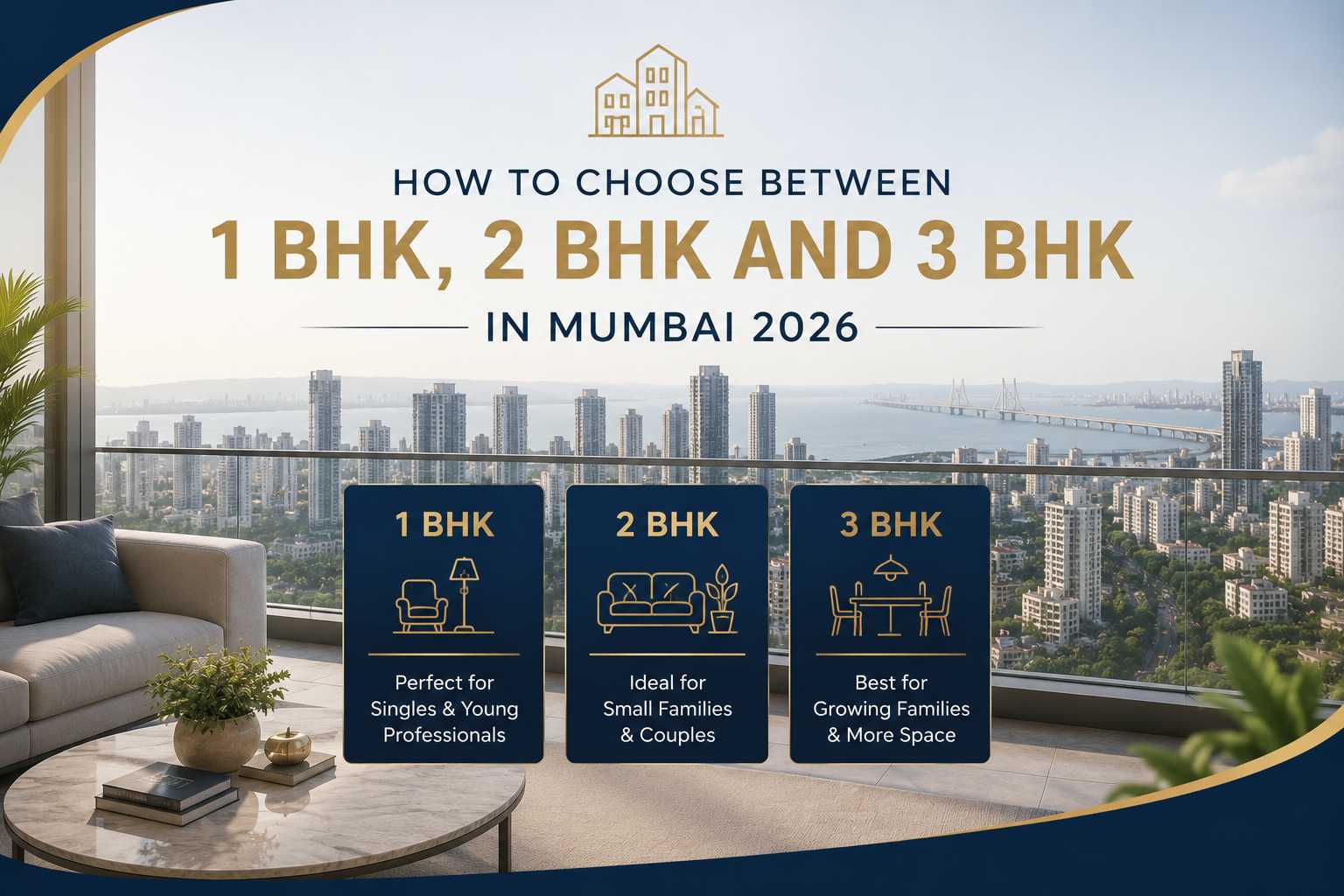 1 BHK, 2 BHK and 3 BHK in Mumbai 2026