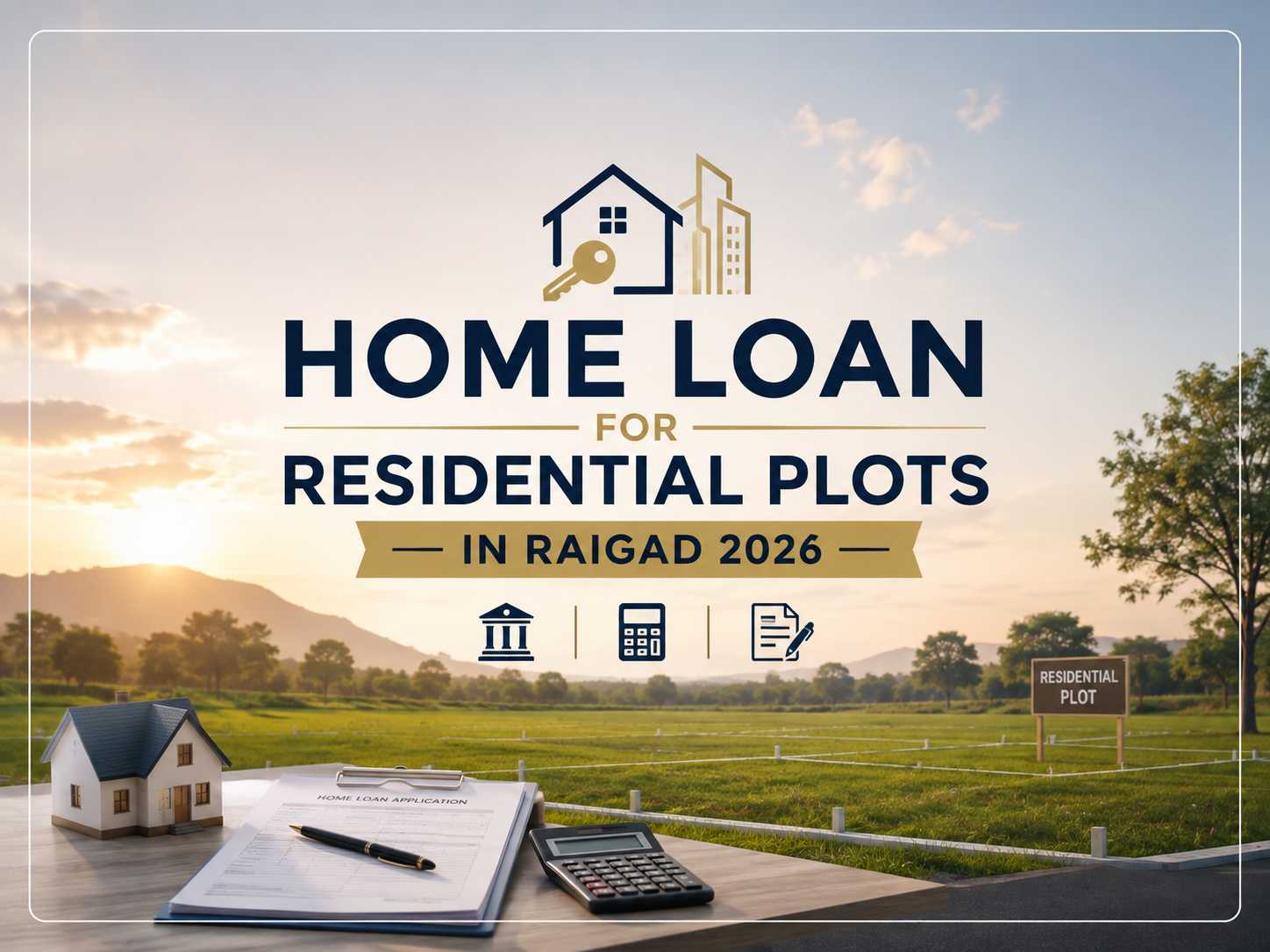 Home Loan for Residential Plots in Raigad 2026