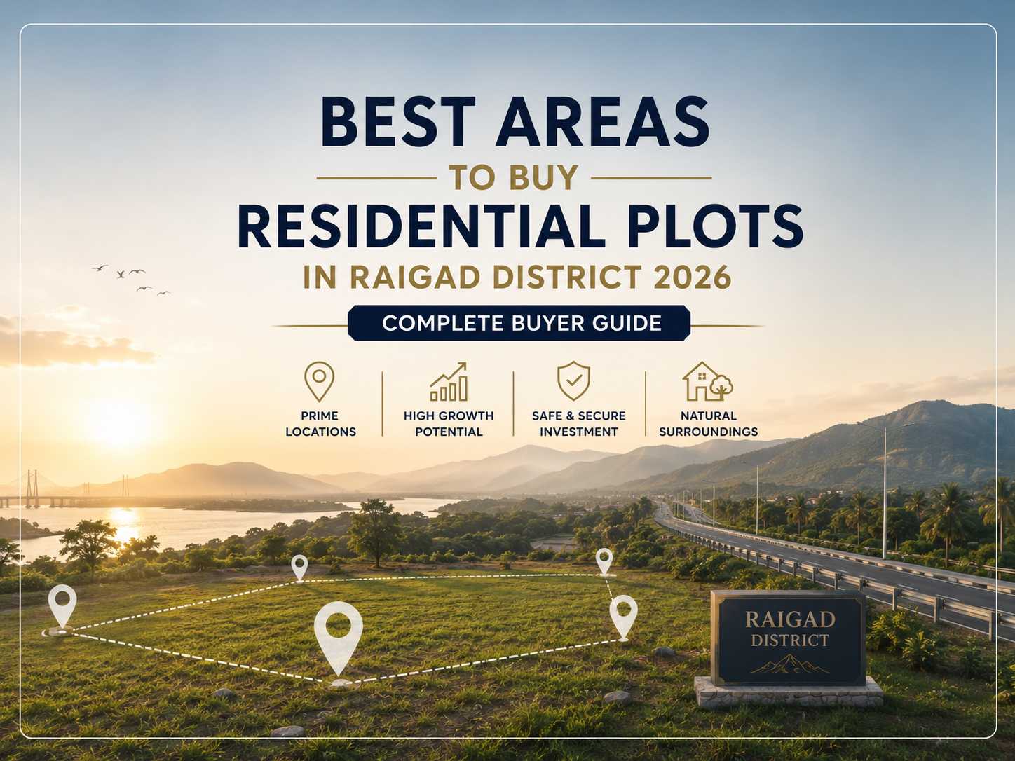 Best Areas to Buy Residential Plots in Raigad District 2026