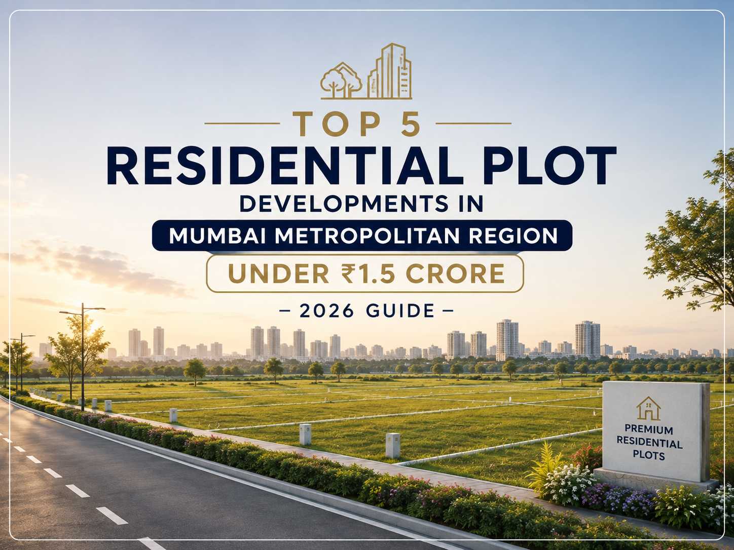 Residential Plot Developments in Mumbai Metropolitan Region Under Rs 1.5 Crore