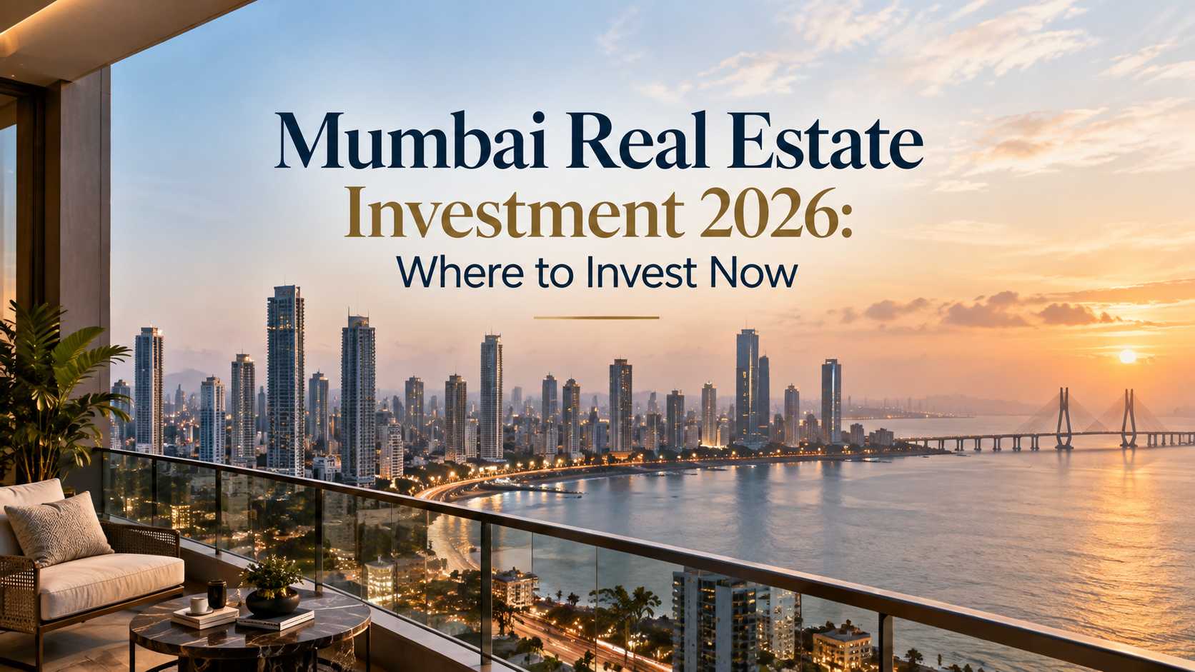 Mumbai Real Estate Investment at Sunset