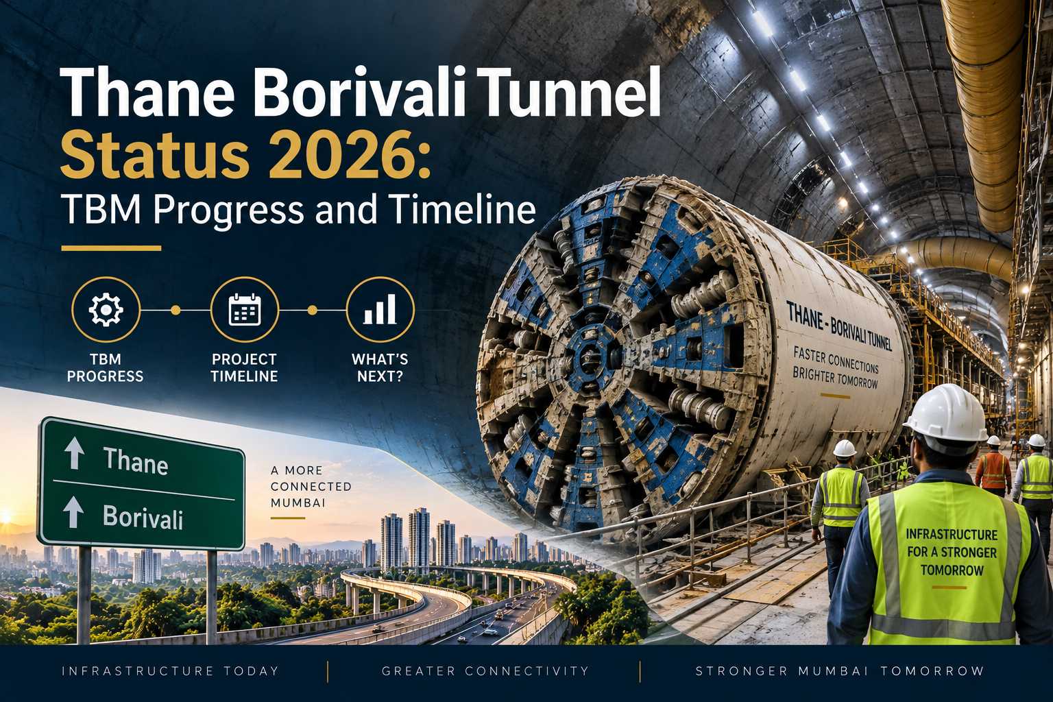 Thane–Borivali Tunnel: Progress 2026