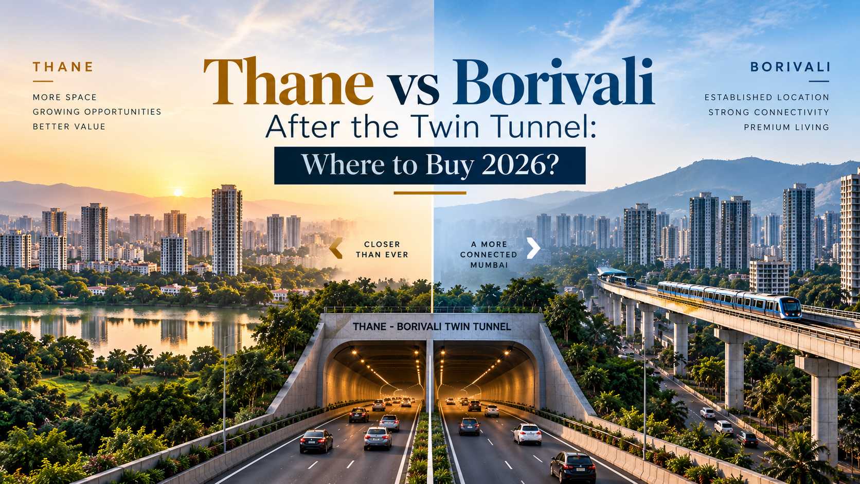 Thane vs Borivali: Twin Tunnel 2026