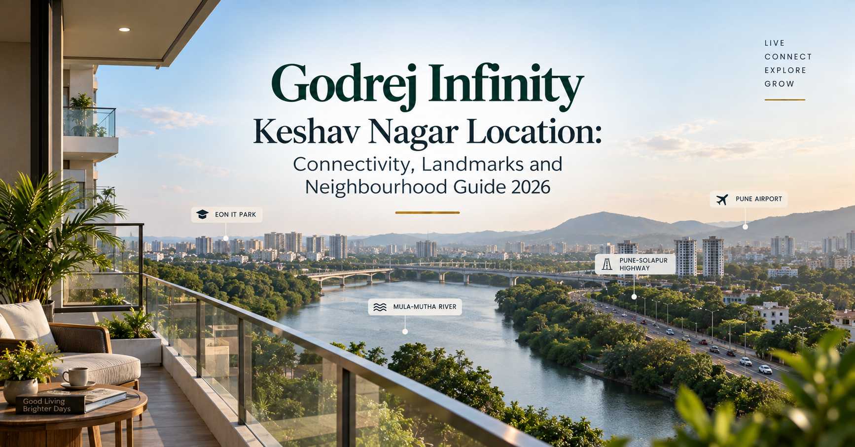 Godrej Infinity: Riverside Connectivity Guide