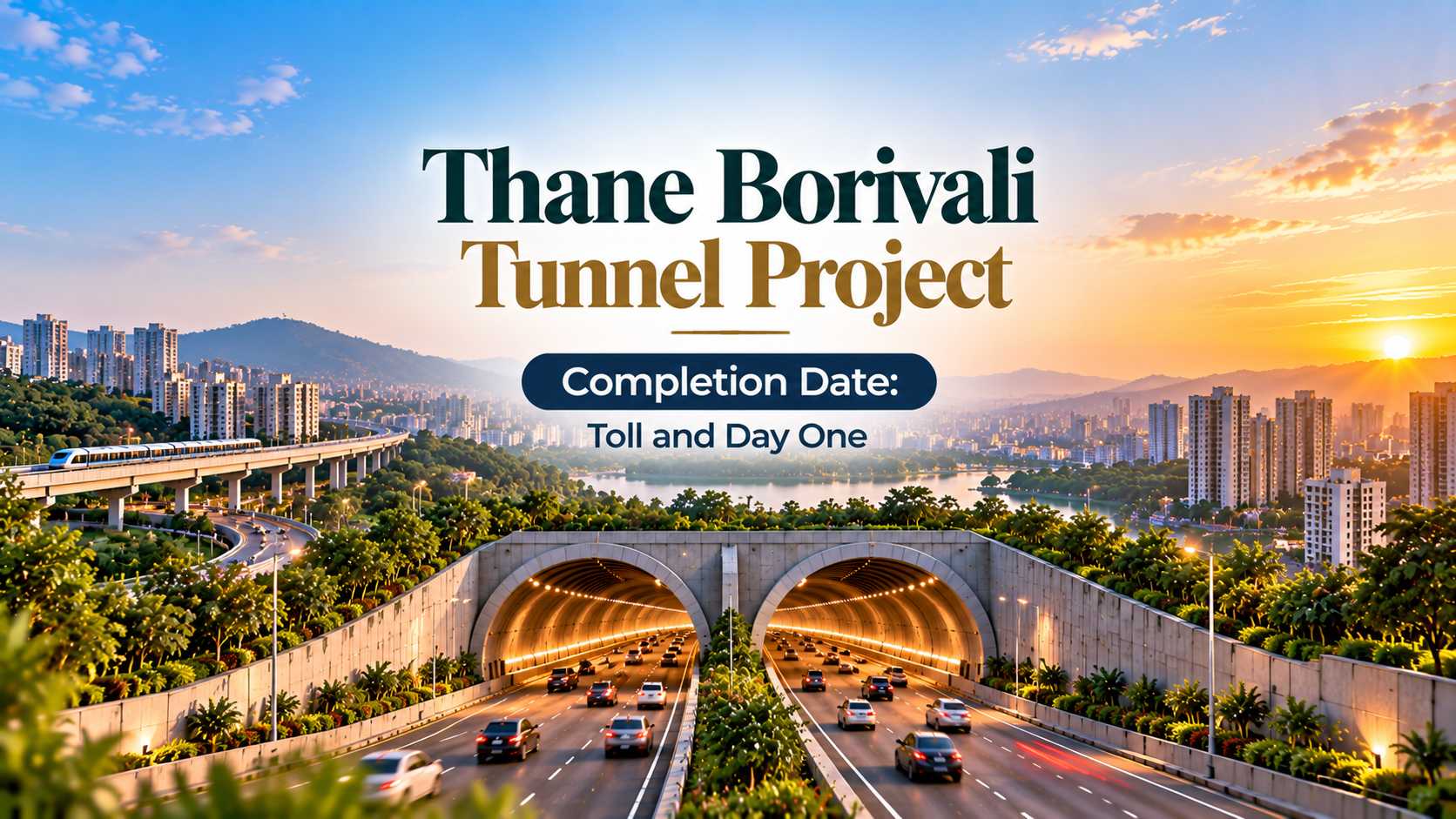 Thane Borivali Tunnel Project Completion Date: Toll and Day One